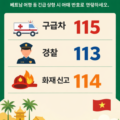 호이안 여행 응급 연락처