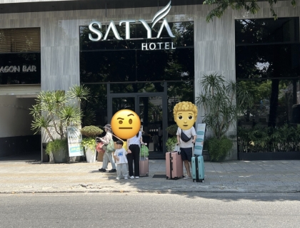 사티아 호텔에서 스파까지, 따뜻한 하루의 시작…